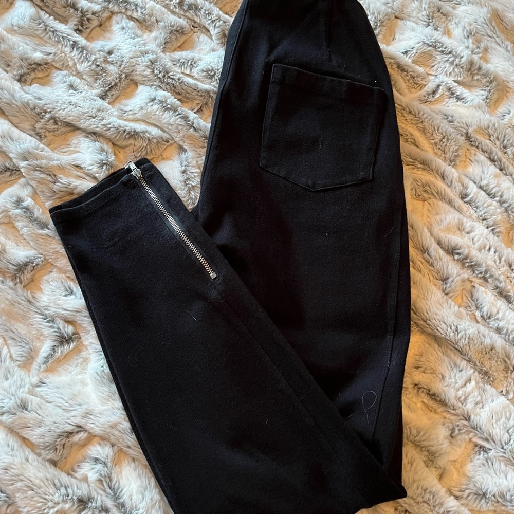 Lysse jeggings with zipper detail